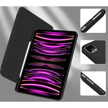 Чехол BECOVER Tri Fold Soft TPU Apple Pencil для iPad Pro 11 Black (711109)