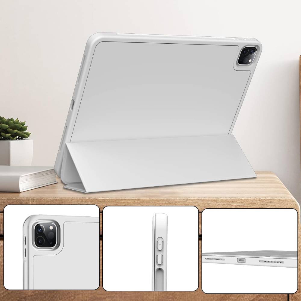 Чохол BECOVER Tri Fold Soft TPU Apple Pencil для iPad Pro 11 Gray (711111) Сумісність за моделлю Apple iPad Pro 11" (2020)