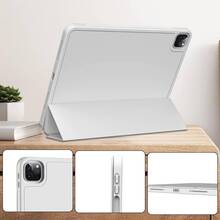 Чохол BECOVER Tri Fold Soft TPU Apple Pencil для iPad Pro 11 Gray (711111)