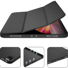 Чохол BECOVER Tri Fold Soft TPU Silicone для Apple iPad Pro 12.9 2020/2021/2022 Black (709712)