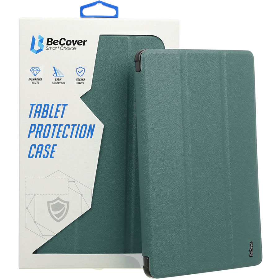 Чехол BECOVER Smart Case для Samsung Galaxy Tab S6 Lite 2024 10.4" Dark Green (710819)