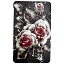 Чохол BECOVER Smart Case до Samsung Galaxy Tab A9 Plus Black Rose (711276)