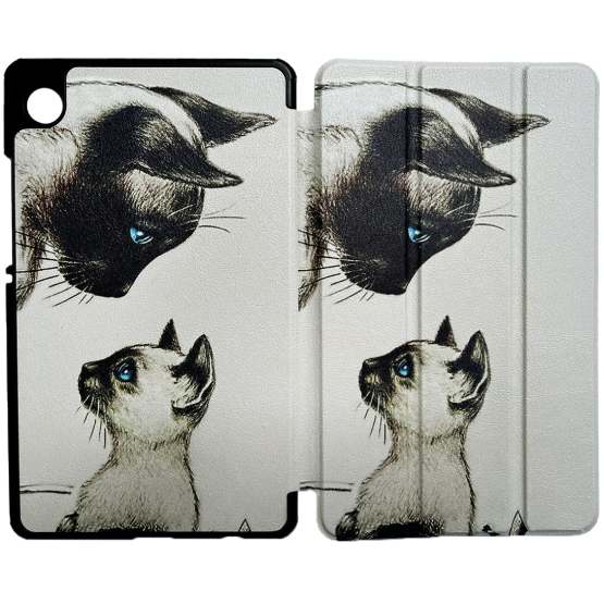 Чехол BECOVER Smart Case для Samsung Galaxy Tab A9 Plus Cat (711277) Материал полиуретан