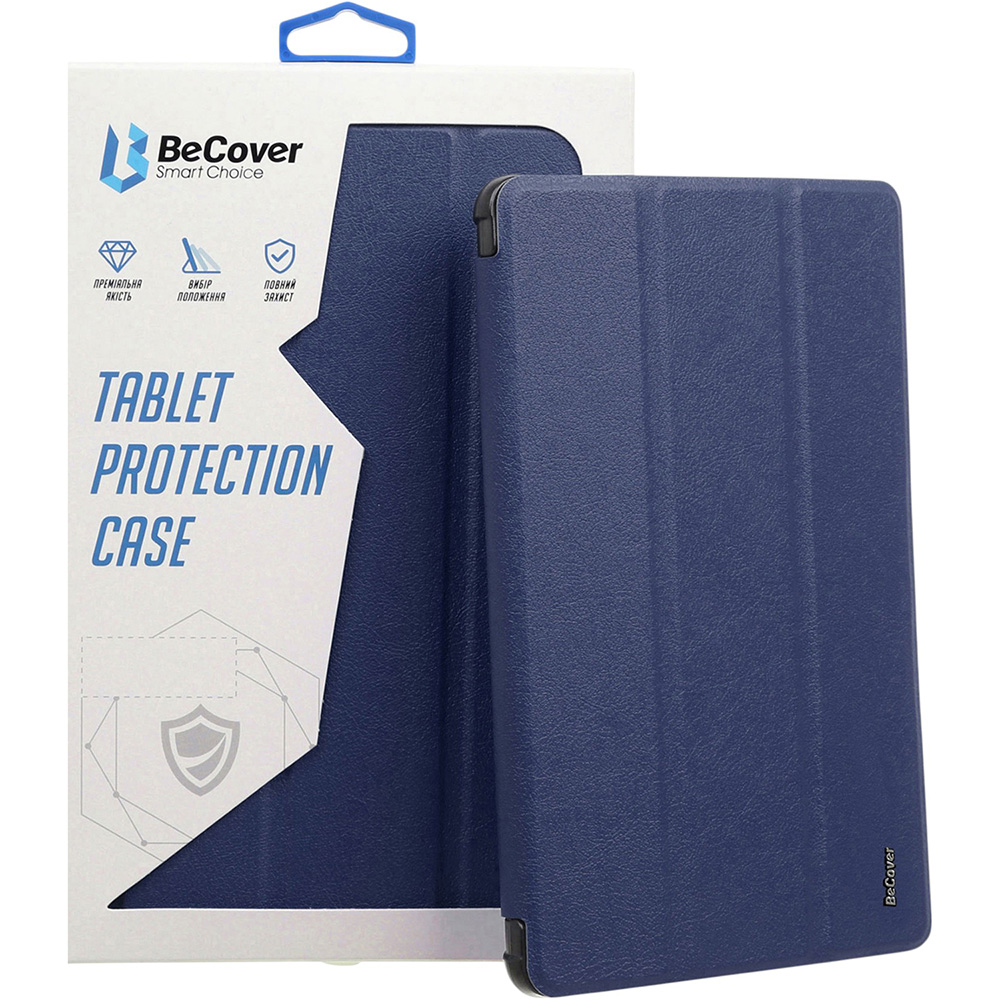 Чохол BECOVER Tri Fold Soft TPU для iPad Air 11" M2/M3 Deep Blue (711401)