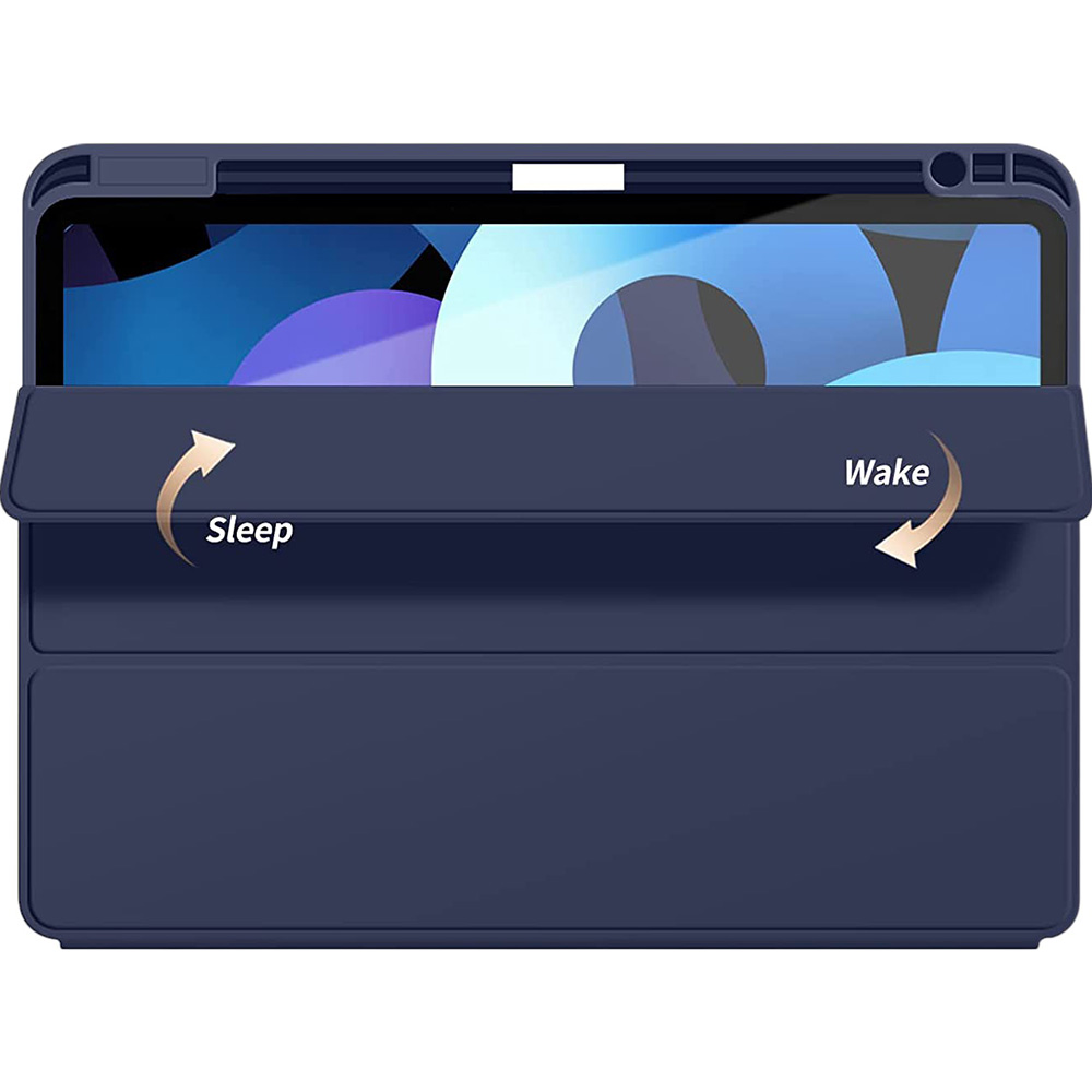 Чохол BECOVER Tri Fold Soft TPU для iPad Air 11" M2/M3 Deep Blue (711401) Сумісність за моделлю Apple iPad Air 11" (7 Gen)