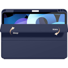 Чохол BECOVER Tri Fold Soft TPU для iPad Air 11" M2/M3 Deep Blue (711401)