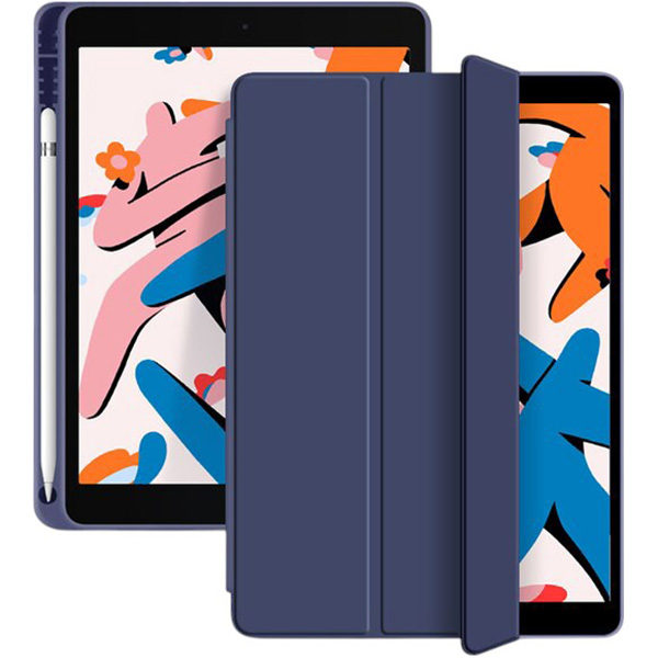 Чохол BECOVER Tri Fold Soft TPU для iPad Air 11" M2/M3 Deep Blue (711401) Сумісність за брендом Apple