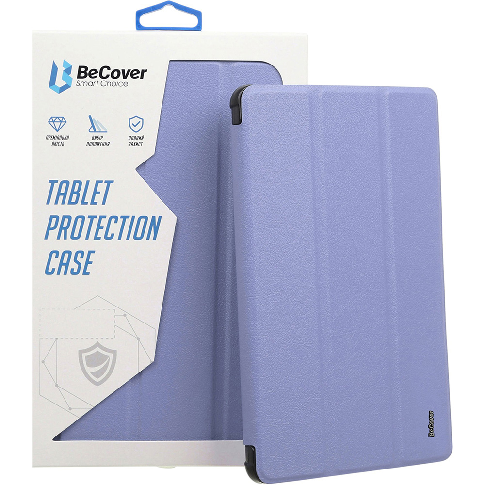 Чехол BECOVER Tri Fold Soft TPU для iPad Air 11" M2/M3 Purple (711404)