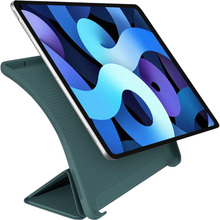 Чехол BECOVER Tri Fold Soft TPU Silicone для Apple iPad Air 11" M2/M3 Dark Green (711406)