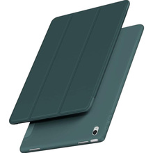 Чехол BECOVER Tri Fold Soft TPU Silicone для Apple iPad Air 11" M2/M3 Dark Green (711406)