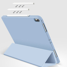 Чехол BECOVER Tri Fold Soft TPU Silicone для Apple iPad Air 11" M2/M3 Light Blue (711409)