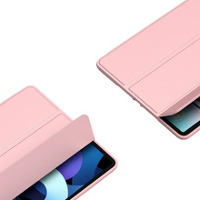 Чехол BECOVER Tri Fold Soft TPU Silicone для Apple iPad Air 11" M2/M3 (2024/2025) Pink (711410)