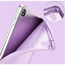 Чехол BECOVER Tri Fold Soft TPU Silicone для Apple iPad Air 11" M2/M3 (2024/2025) Purple (711411)