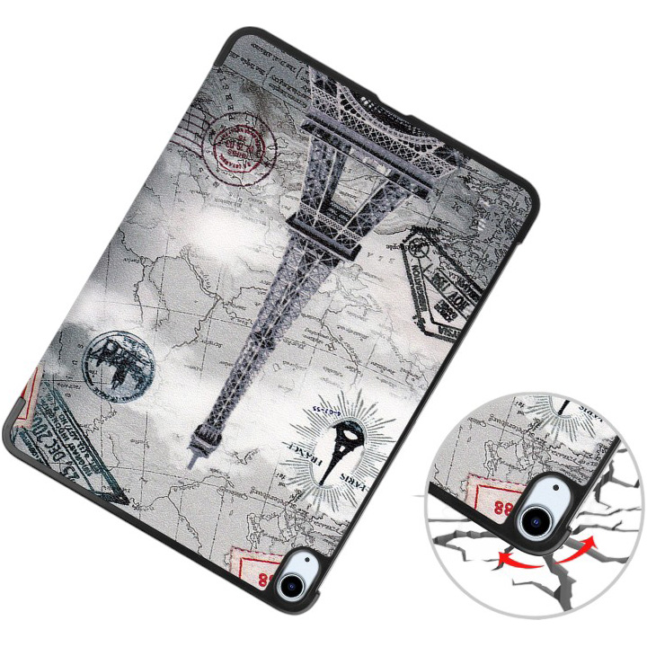 Чехол BECOVER Smart Case для Apple iPad Air 11" M2/M3 (2024/2025) Paris (711608) Материал искусственная кожа