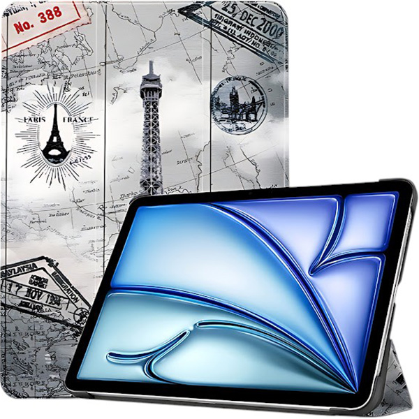Чехол BECOVER Smart Case для Apple iPad Air 11" M2/M3 (2024/2025) Paris (711608) Совместимость по модели Apple iPad Air 11" (7 Gen)