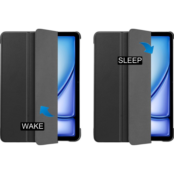 Чехол BECOVER Smart Case для Apple iPad Air 13" M2/M3 (2024/2025) Black (711611) Совместимость по модели Apple iPad Air 13" M3 (2025)