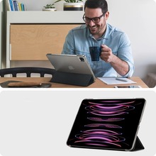 Чохол BECOVER Tri Fold Hard для Apple iPad Air 13" M2/M3 2024/2025 Black (711471)