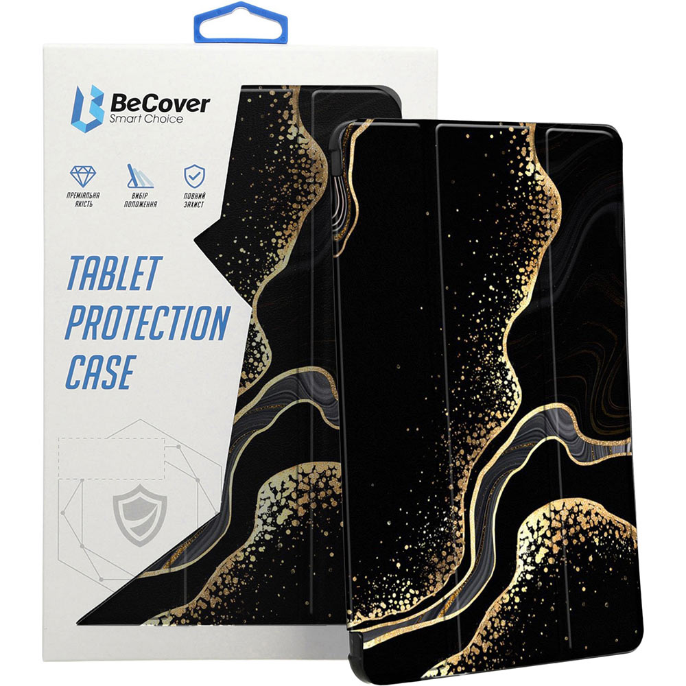 Чехол BECOVER Smart Case для Apple iPad Pro 11" M4 2024 Black Abstraction (711630)