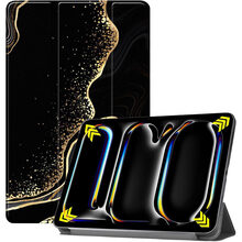 Чехол BECOVER Smart Case для Apple iPad Pro 11" M4 2024 Black Abstraction (711630)