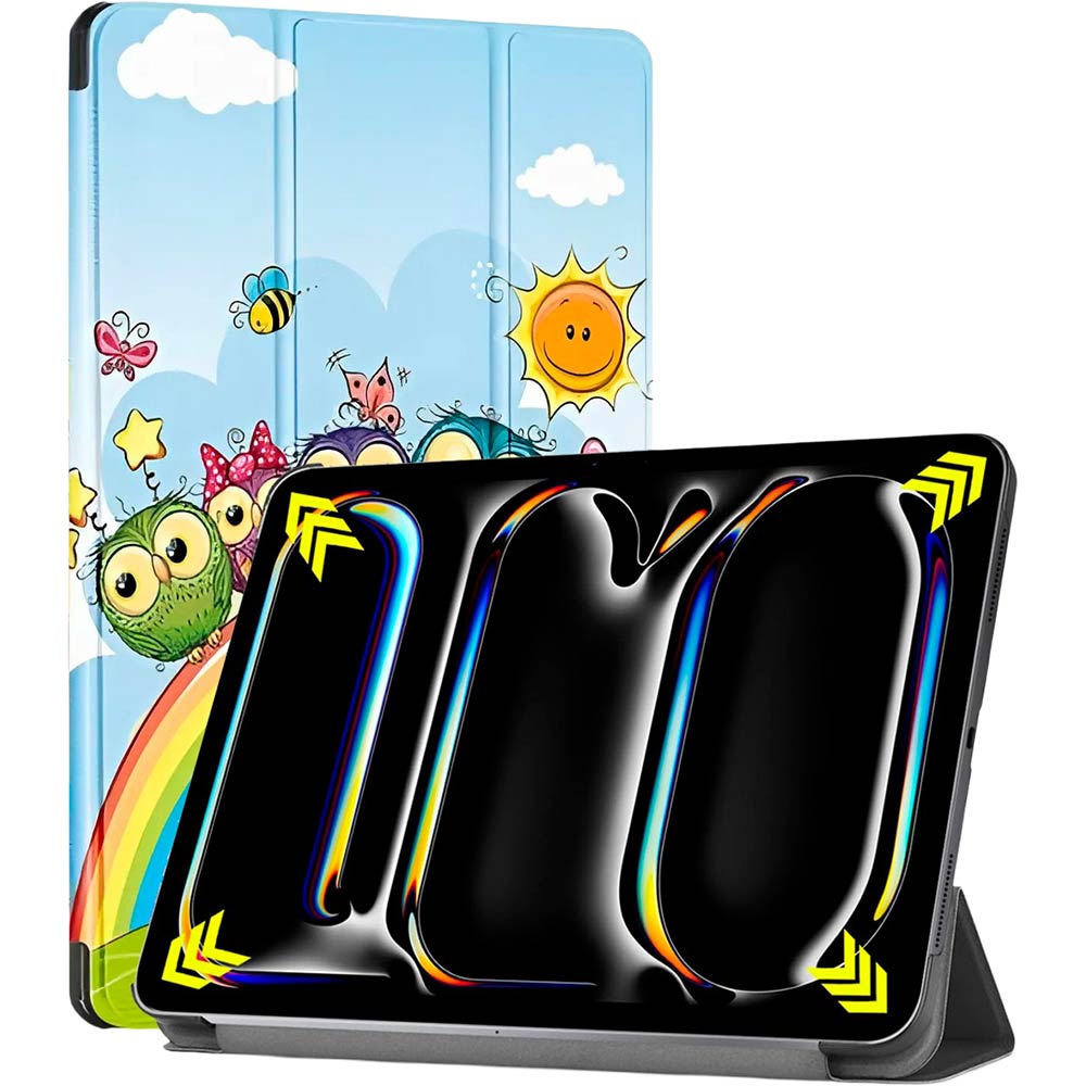 Чехол BECOVER Smart Case для Apple iPad Pro 11" M4 2024 Friends Unicorn (711635) Совместимость по бренду Apple