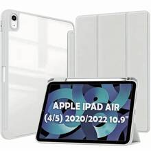 Чохол BECOVER Soft Edge TPU Apple Pencil для iPad Air (4/5) 10.9" Gray (711699)