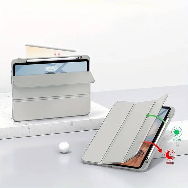 Чохол BECOVER Soft Edge TPU Apple Pencil для iPad Air (4/5) 10.9" Gray (711699) Матеріал поліуретан