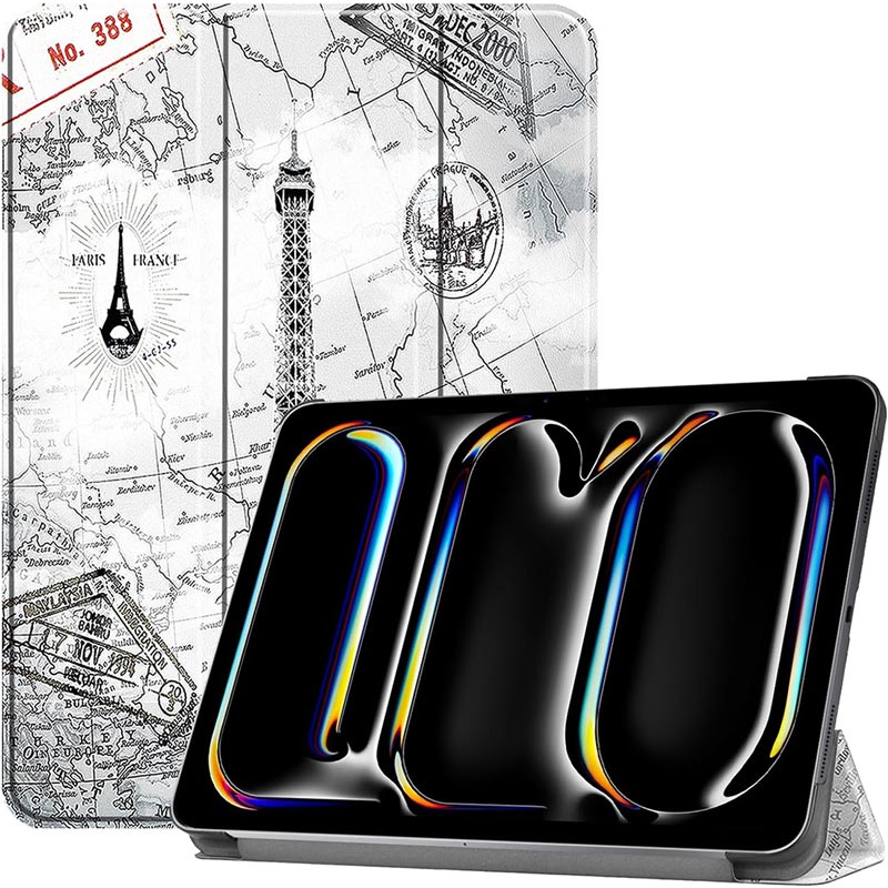 Чехол BECOVER Smart Case для Apple iPad Pro 11" M4 2024 Paris (711640) Совместимость по модели Apple iPad Pro 11" (2024)