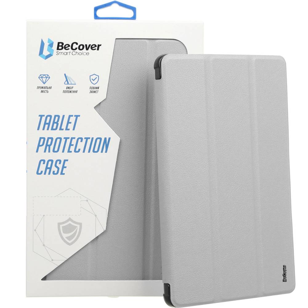 Чохол BECOVER Soft Edge TPU Apple Pencil для iPad Pro 12.9 Gray (711709)