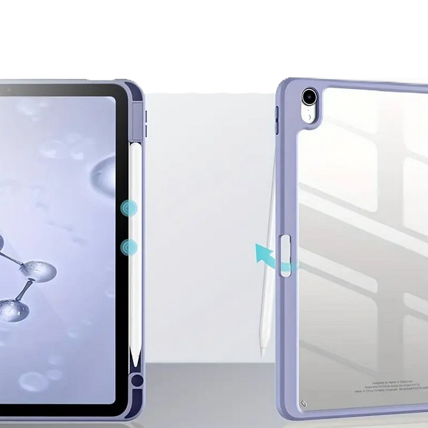 Чехол BECOVER Soft Edge TPU Apple Pencil для iPad Air 11" M2/M3 Purple (711707) Совместимость по модели Apple iPad Air 11" (7 Gen)