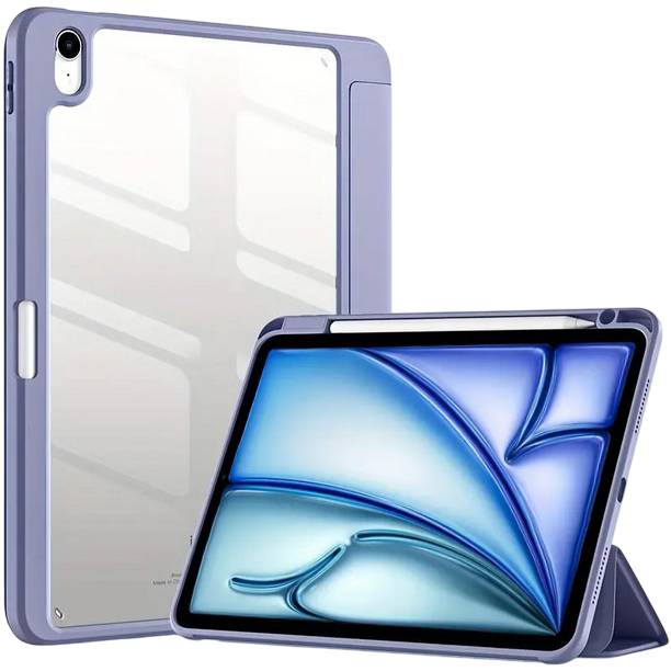 Чехол BECOVER Soft Edge TPU Apple Pencil для iPad Air 11" M2/M3 Purple (711707)