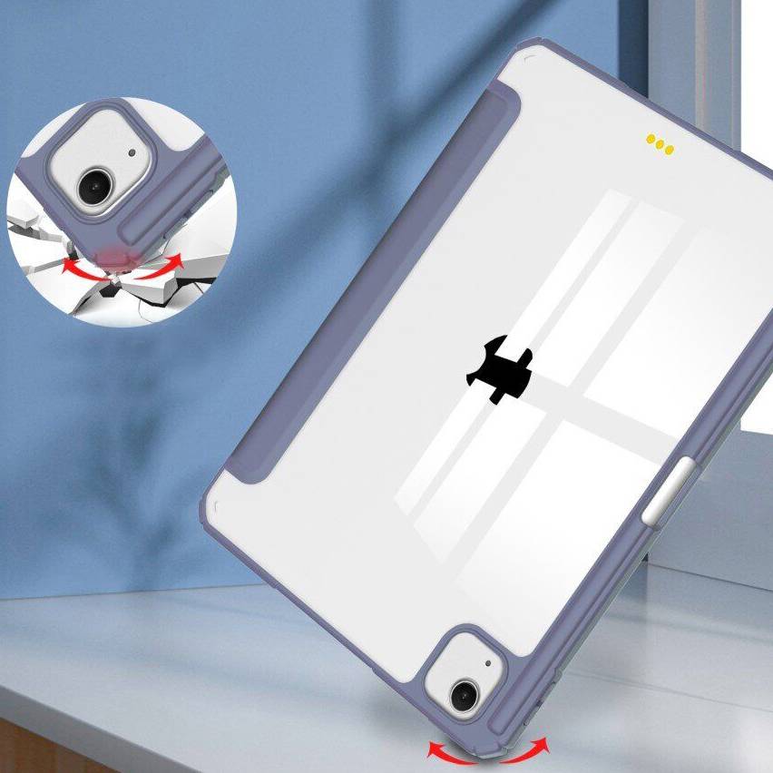 Чехол BECOVER Soft Edge TPU Apple Pencil для iPad Air 13" M2/M3 Purple (711713) Совместимость по модели Apple iPad Air 13" (6 Gen)