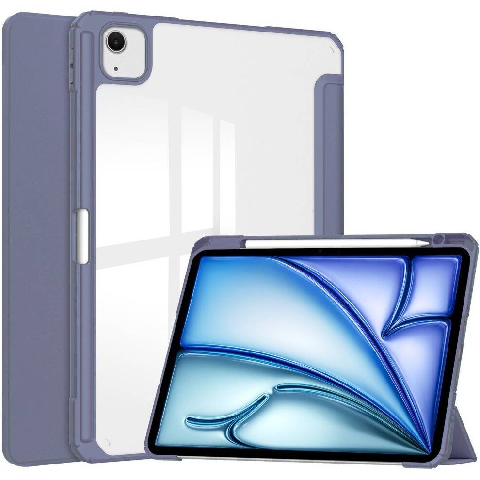 Чехол BECOVER Soft Edge TPU Apple Pencil для iPad Air 13" M2/M3 Purple (711713) Совместимость по бренду Apple