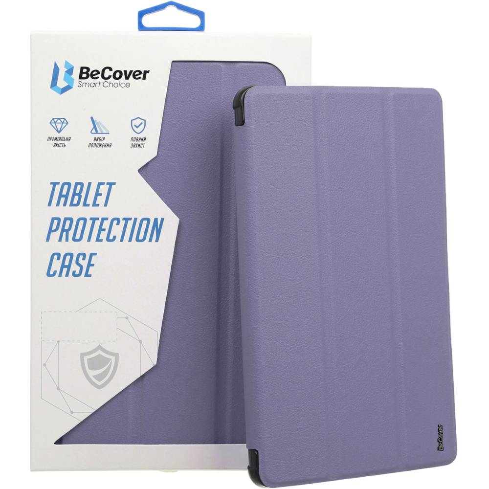 Чехол BECOVER Soft Edge TPU з кріпл. Apple Pencil для iPad Pro 11" M4 Purple (711716)