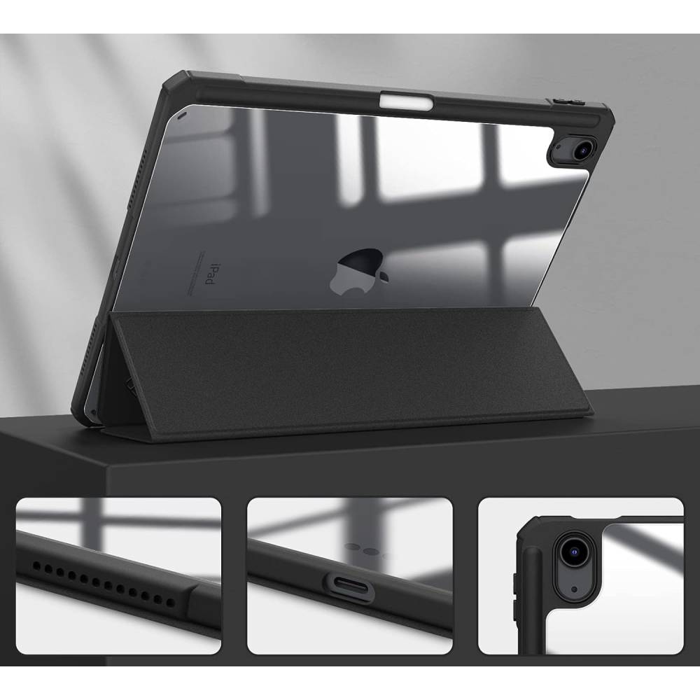 Чехол BECOVER Soft Edge TPU Apple Pencil для iPad Air 11" M2/M3 Black (711702) Совместимость по модели Apple iPad Air 11" (7 Gen)