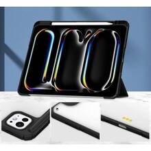 Чехол BECOVER Soft Edge TPU Apple Pencil для iPad Pro 11" M4 Black (711714)