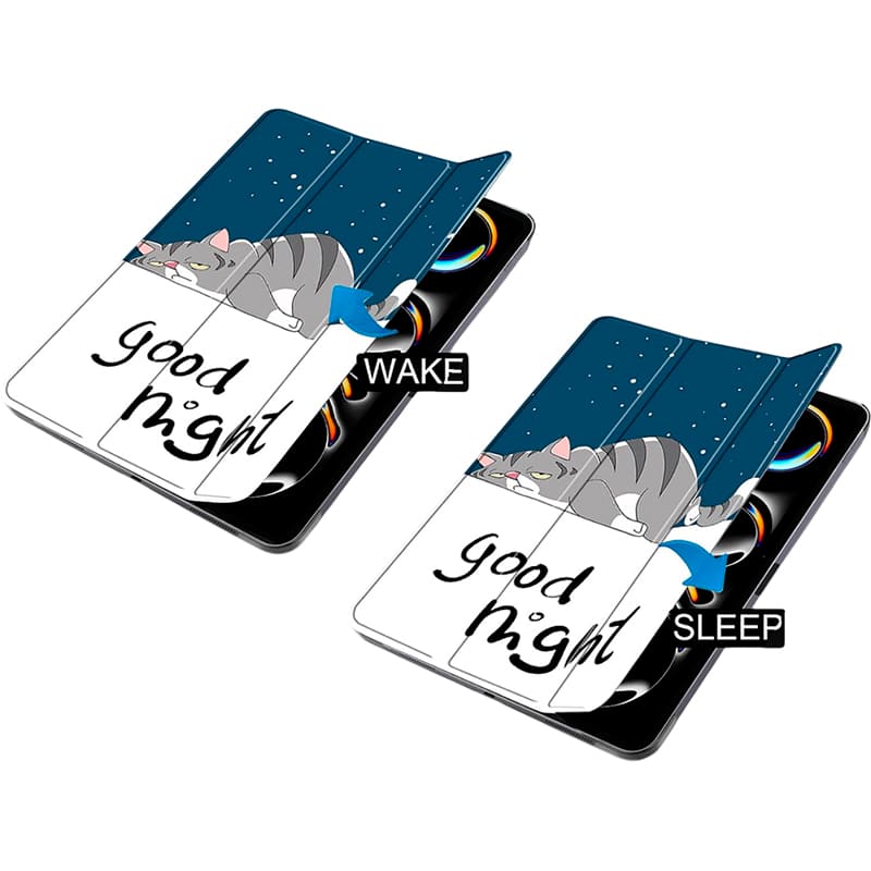 Зовнішній вигляд Чохол BECOVER Smart Case для Apple iPad Pro 13 M4 2024 Good Night (711651)