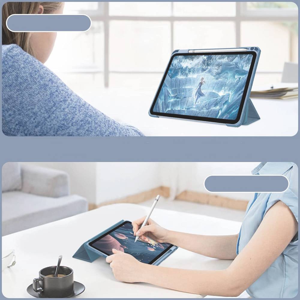 Чехол BECOVER Soft Edge TPU Apple Pencil для iPad Air 11" M2/M3 Blue Haze (711703) Совместимость по модели Apple iPad Air 11" (7 Gen)