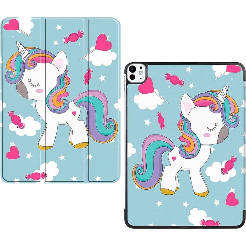 Чохол BECOVER Smart Case для Apple iPad Pro 13 M4 2024 Unicorn (711652) Матеріал поліуретан