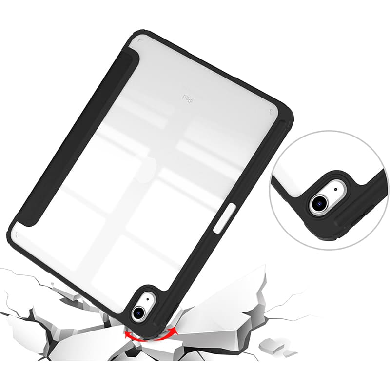 Чохол BECOVER Soft Edge TPU для Apple iPad Air (4/5) 10.9" Black (711696) Матеріал поліуретан