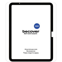 Защитное стекло BECOVER 10D для Apple iPad Air 11" M2/M3 (2024/2025) Black (711675)