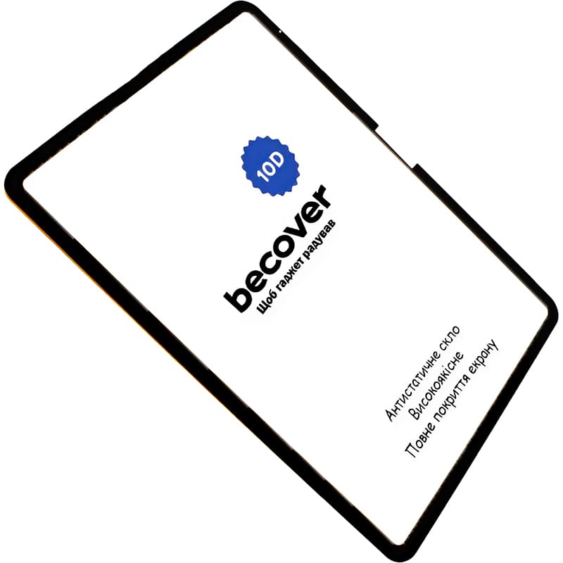 Захисне скло BECOVER 10D для Apple iPad Air 13" M2/M3 (2024/2025) Black (711676) Сумісність за моделлю Apple iPad Air 13" (7 Gen)
