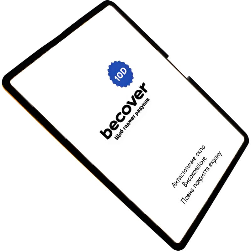 Захисне скло BECOVER 10D для Apple iPad Pro 13" M4 2024 Black (711678) Матеріал скло