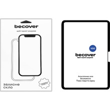 Захисне скло BECOVER 10D для Apple iPad Pro 13" M4 2024 Black (711678)