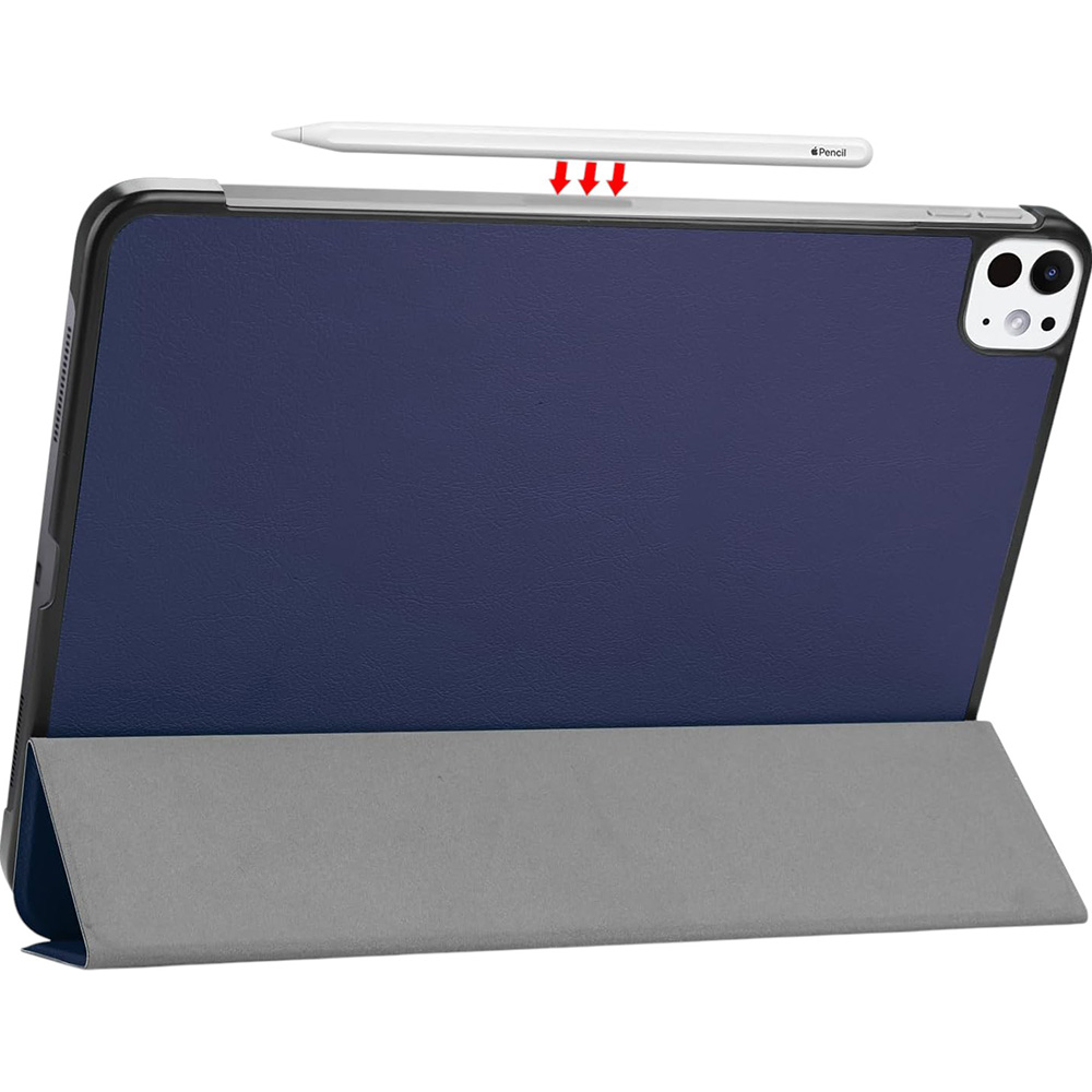 Чохол BECOVER Smart Case для Apple iPad Pro 11" M4 2024 Deep Blue (711622) Матеріал штучна шкіра