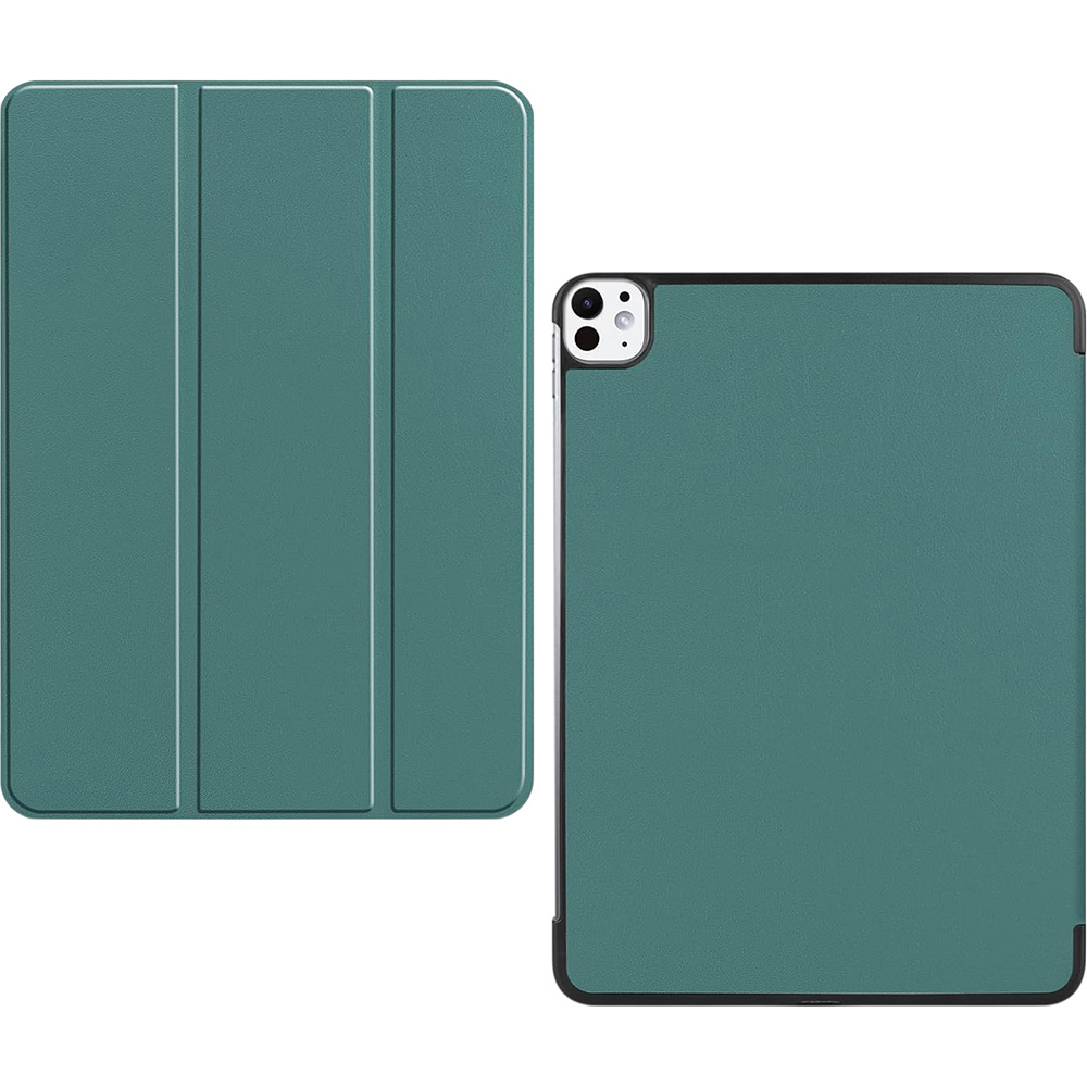 Чохол BECOVER Smart Case для Apple iPad Pro 11" M4 2024 Dark Green (711623) Матеріал штучна шкіра