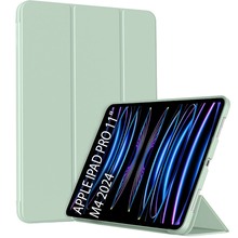 Чохол BECOVER Tri Fold Soft TPU Silicone для Apple iPad Pro 11" M4 2024 Light Green (711747)