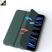 Чехол BECOVER Tri Fold Soft TPU Silicone для Apple iPad Pro 11" M4 2024 Dark Green (711746)