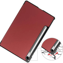 Чохол BECOVER Smart Case до Samsung Galaxy Tab S10 FE Plus Red Wine (713385)