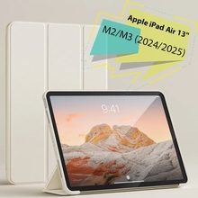 Чохол BECOVER Tri Fold Soft TPU Silicone для Apple iPad Air 13" M2/M3 (2024/2025) Beige (711740)