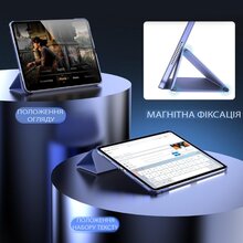 Чехол BECOVER Tri Fold Hard для Apple iPad Pro 13" M4 2024 Purple (711733)